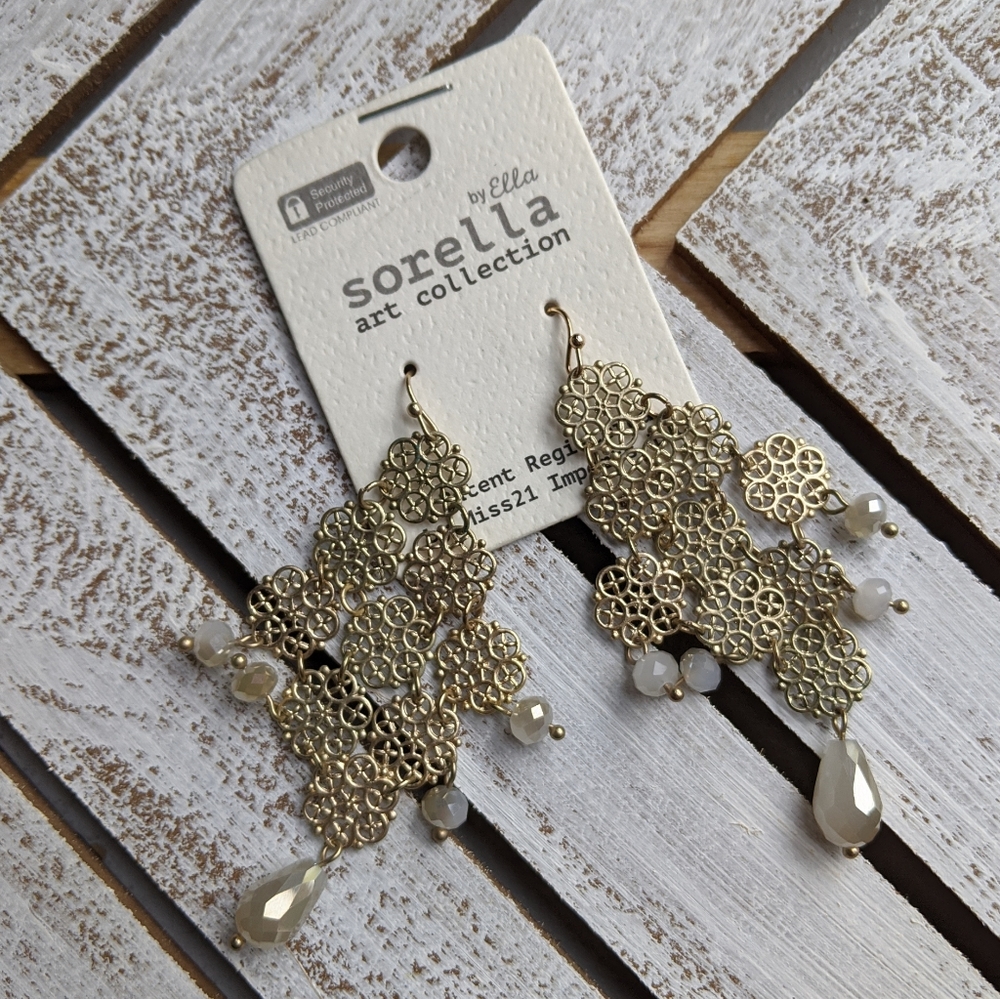 Dangly earrings